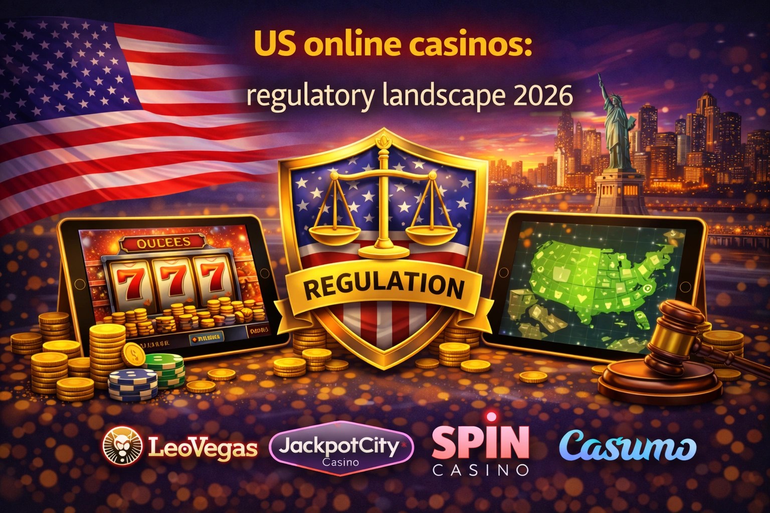 US online casinos: regulatory landscape 2026