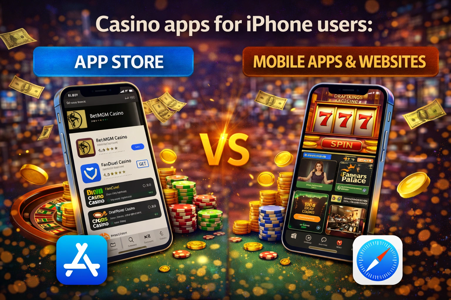 Best casino apps for iPhone 2026