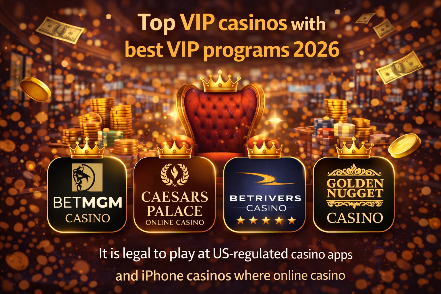 Top VIP casinos with best VIP programs 2026 
