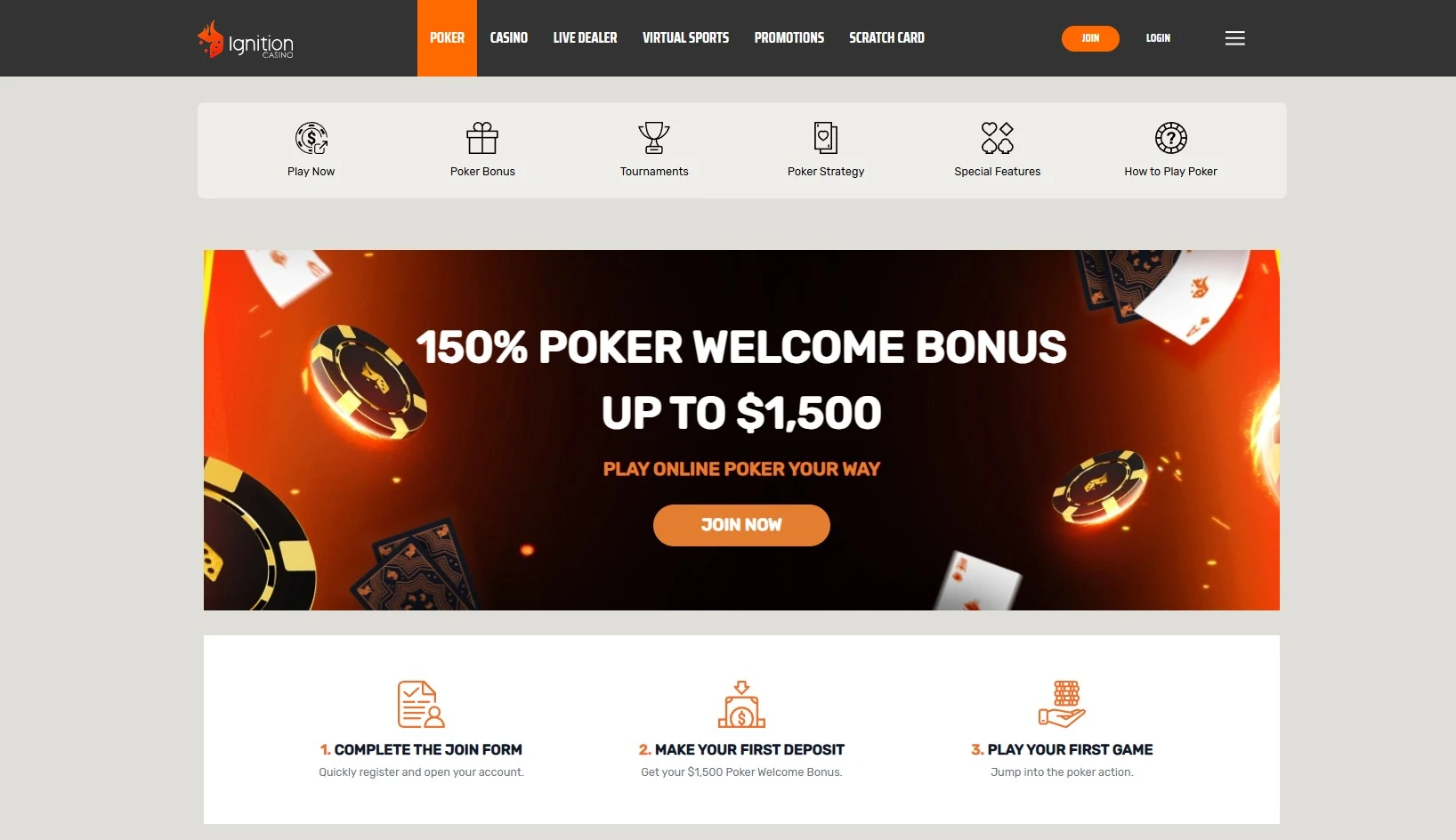 Poker rooms and tournaments