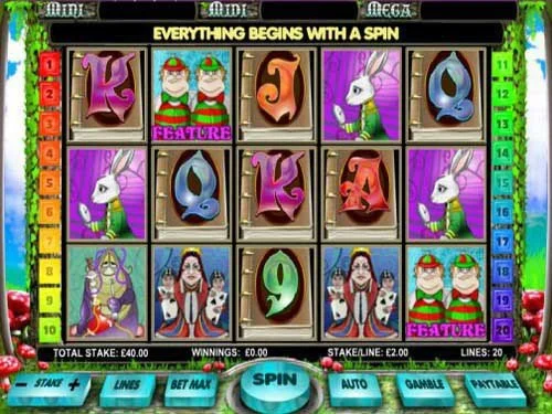 Alice in Wonderland Slot by Ash Gaming - Slots - GamblersPick