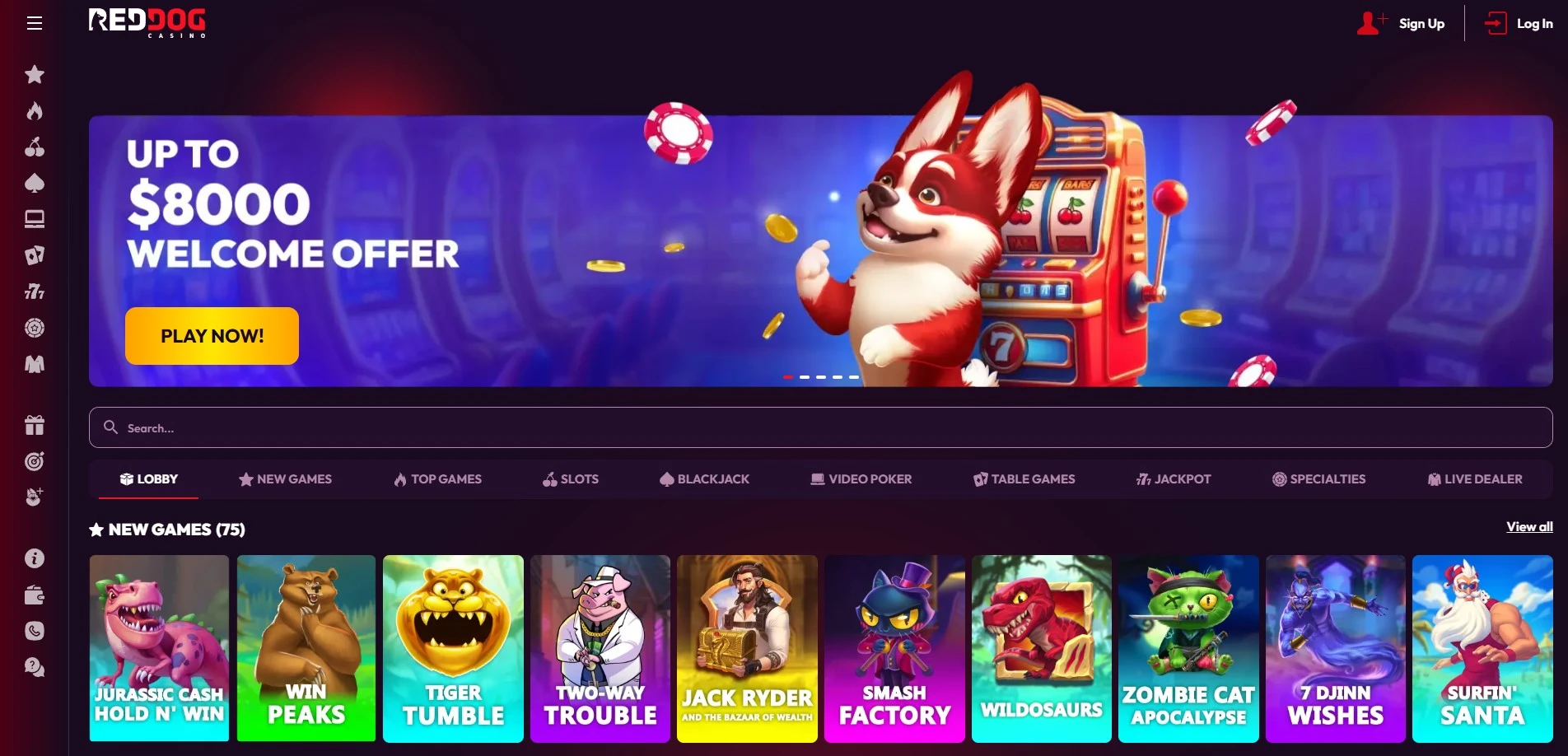 title Red Dog Casino