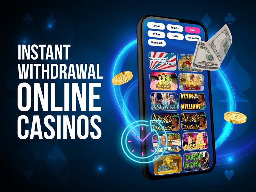 Fastest payout online casinos USA Instant withdrawals 2