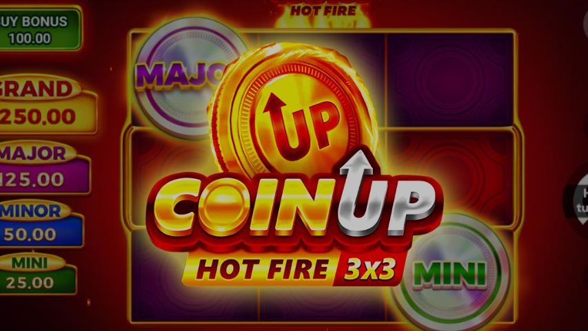 Coin Up Hot Fire Game