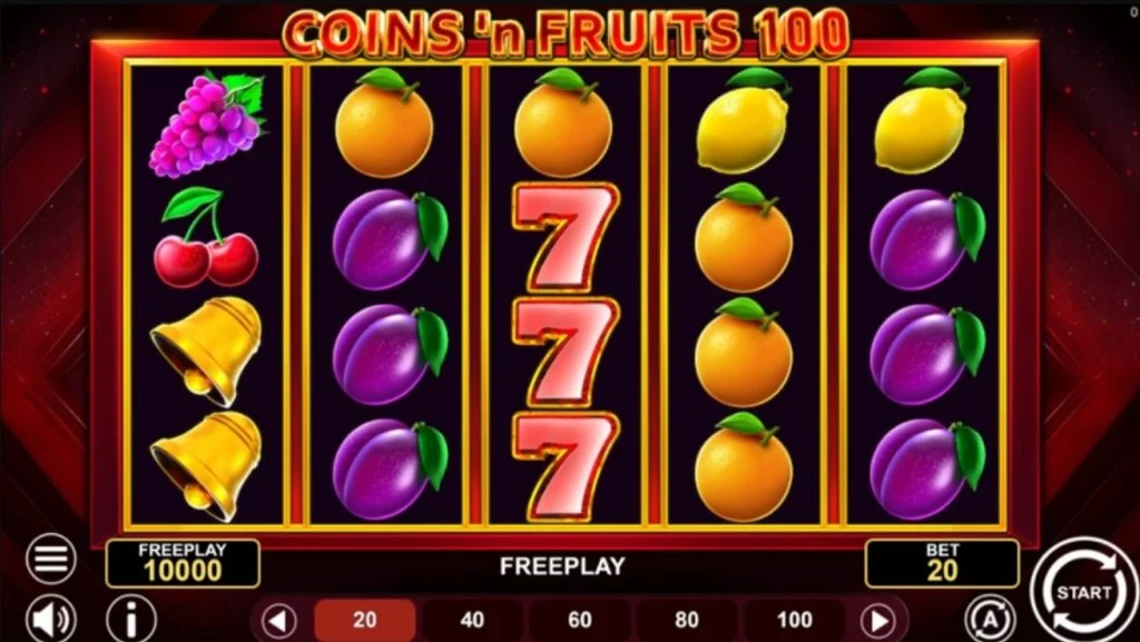 Coins n Fruits 100 Game