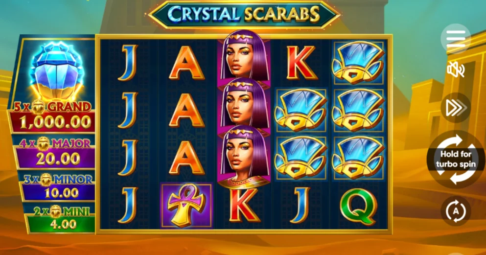 Crystal Scarabs Game