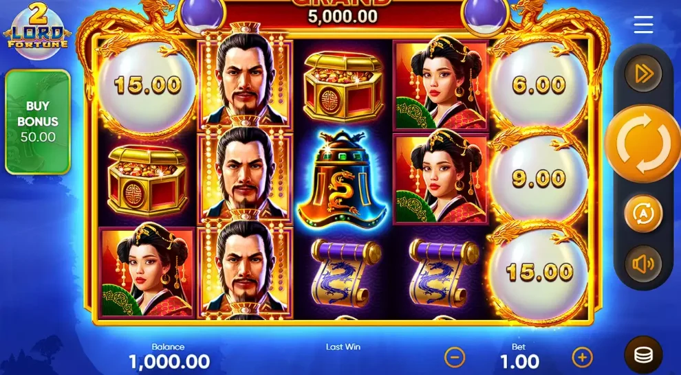 Lord Fortune 2 Hold and Win Game