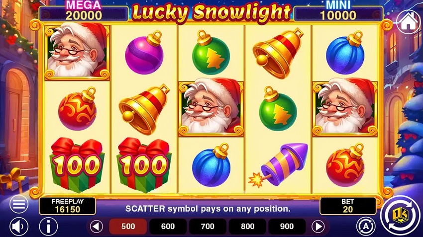 Lucky Snowlight Game 1