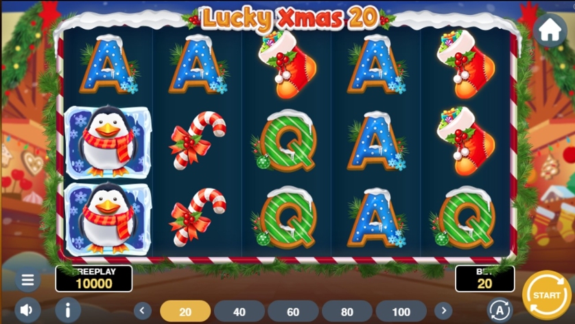 Lucky Xmas 20 Game 1