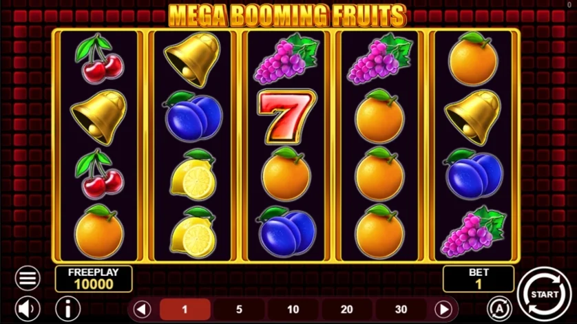 Mega Booming Fruits Game 1