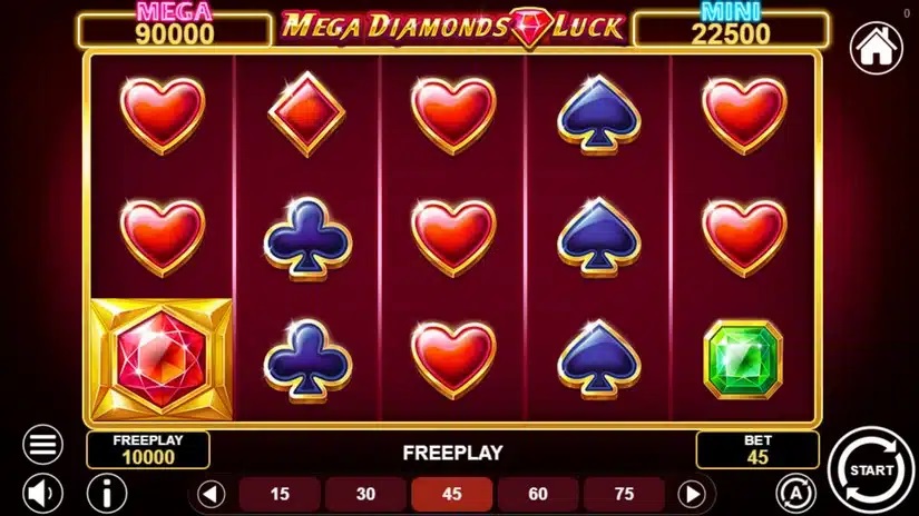 Mega Diamonds Luck Game 1