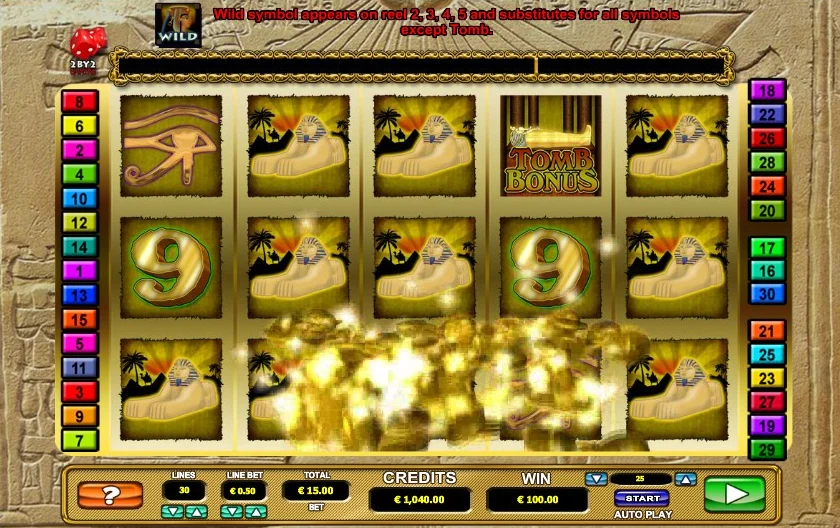 Secrets of the Tomb Game