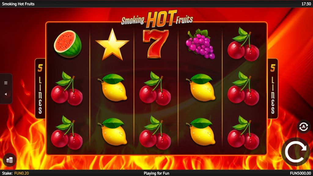 Smoking Hot Fruits Max Game