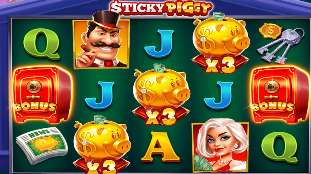 Sticky Piggy Game
