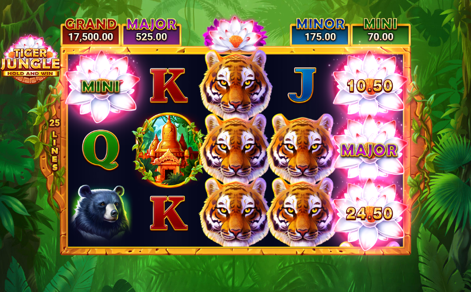 Tiger Jungle Hold and Win Game