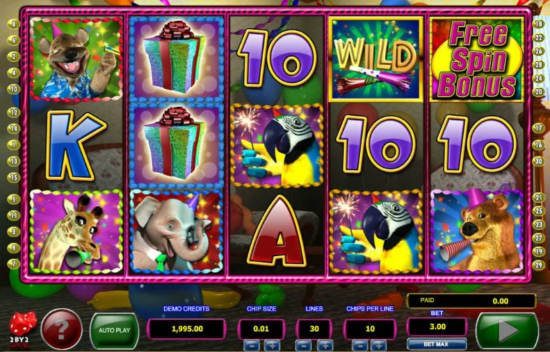 Wild Birthday Blast Game