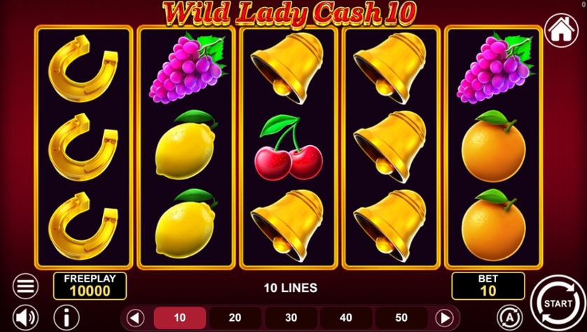 Wild Lady Cash 10 Game 1