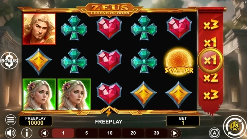 Zeus Legend of Gods Game 1