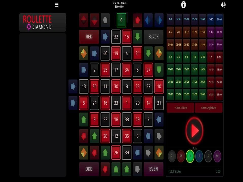 Roulette Diamond Game