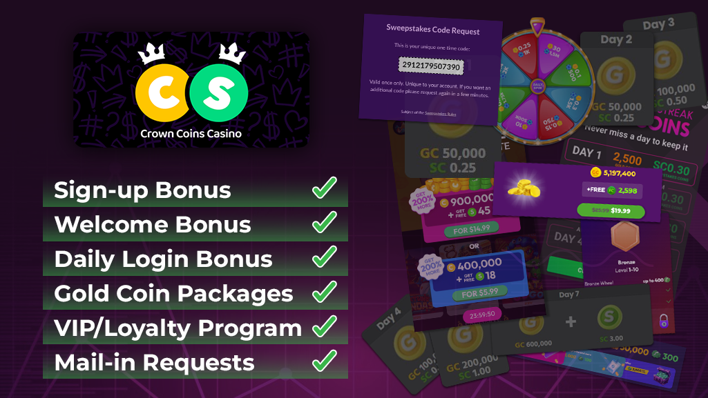 Crown Coins Casino review and guide 2026 pic1