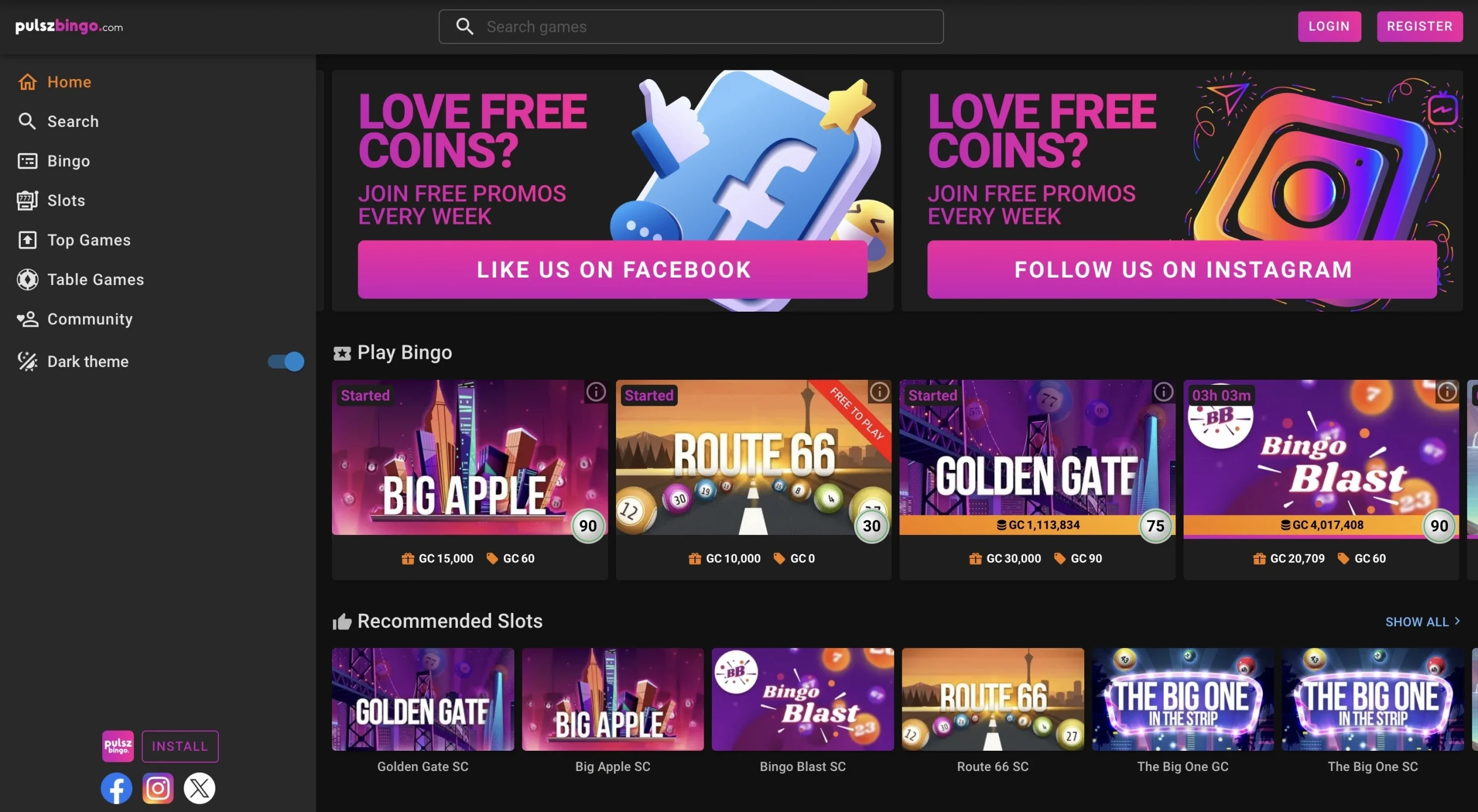 Pulsz Bingo casino guide and full review 2026 pic3