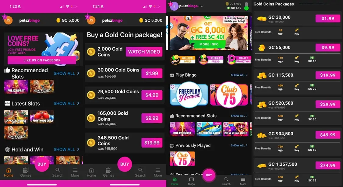 Pulsz Bingo casino guide and full review 2026 pic1