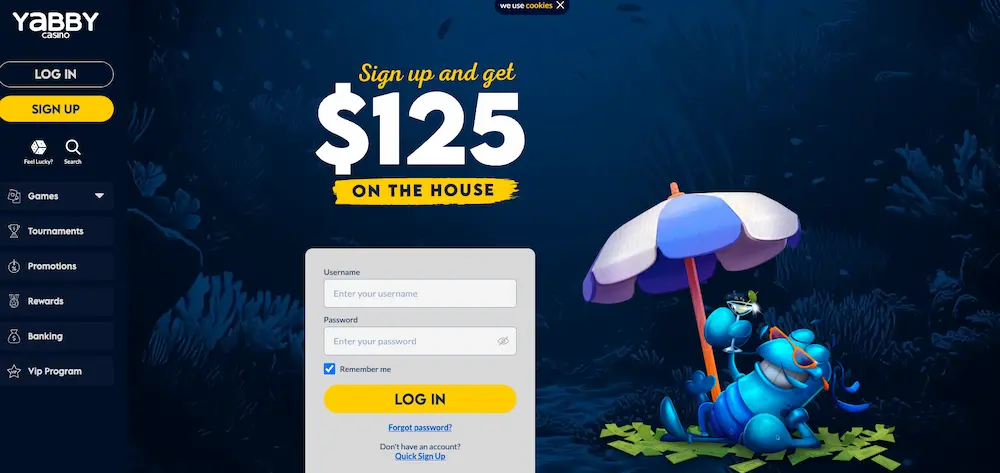 Yabby Casino detailed review and guide 2026 pic1