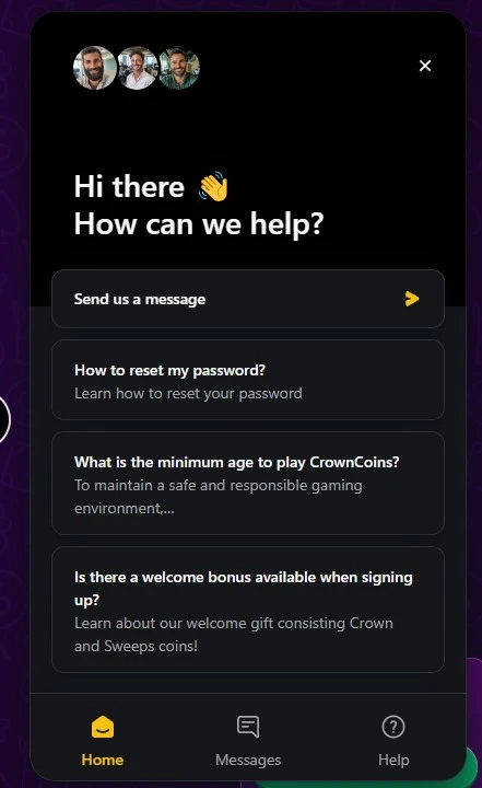 Customer support and response times
