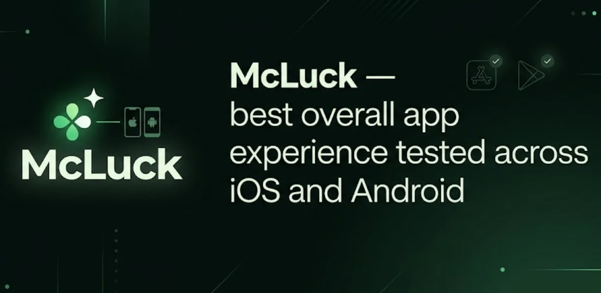 McLuck — best overall app experience tested across iOS and Android