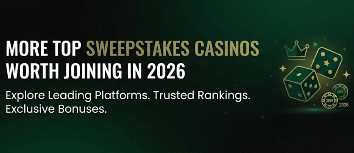 More top sweepstakes casinos worth joining in 2026 
