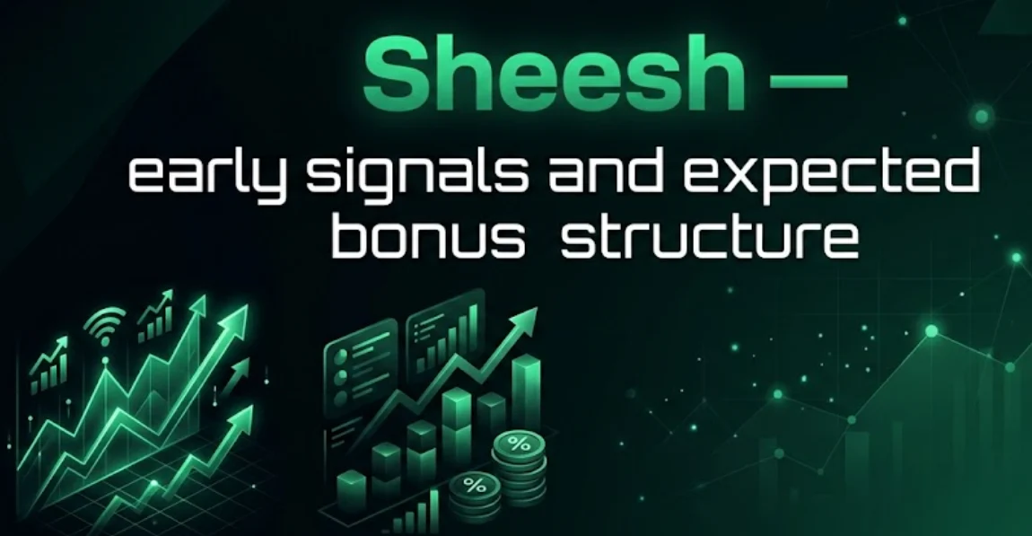 Sheesh — early signals and expected bonus structure