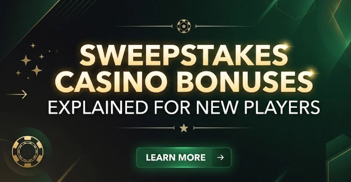 Sweepstakes casino bonuses explained for new players