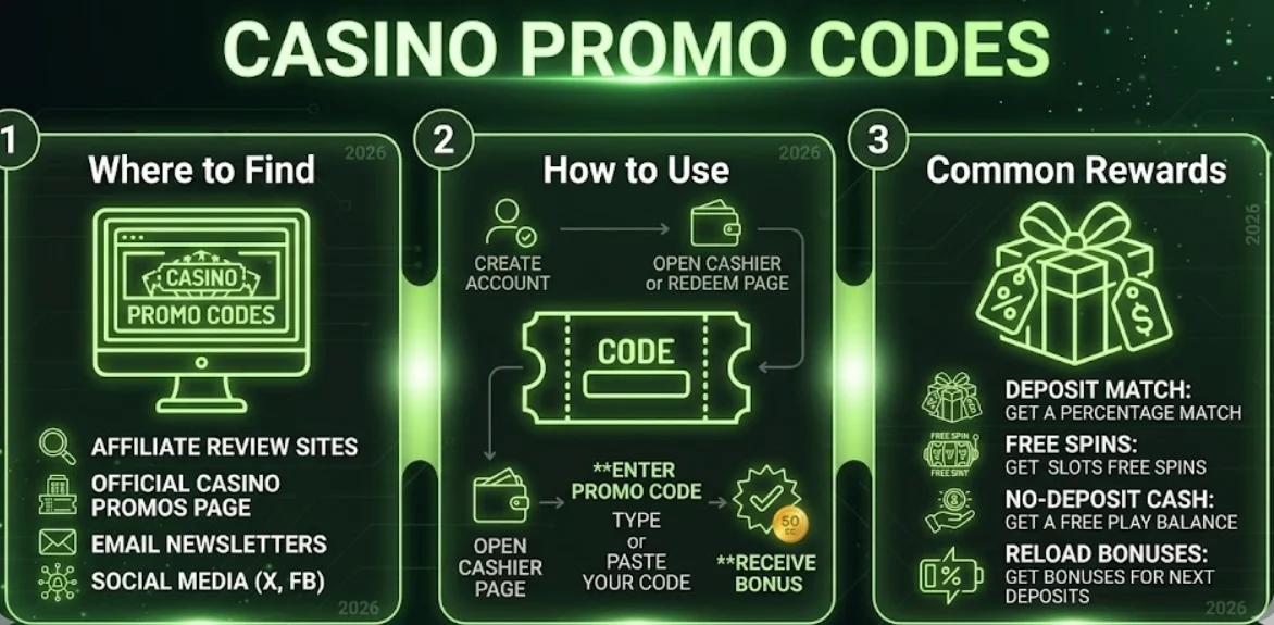 Sweepstakes casino promo codes