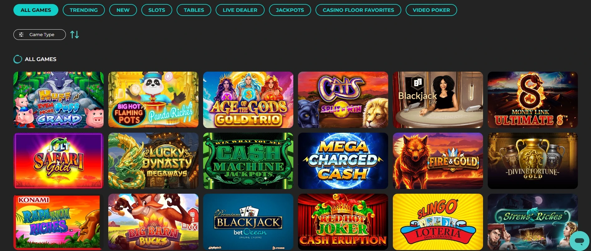 What can you actually play at Ocean Casino?