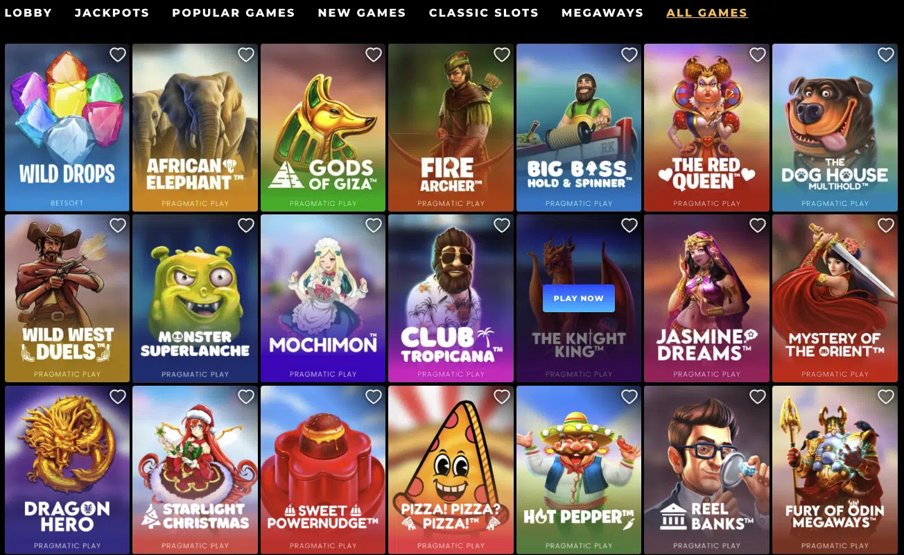 The range of games to play for free